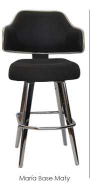 Silla para casino Maria Base Ovalo